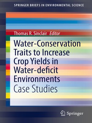 cover image of Water-Conservation Traits to Increase Crop Yields in Water-deficit Environments
